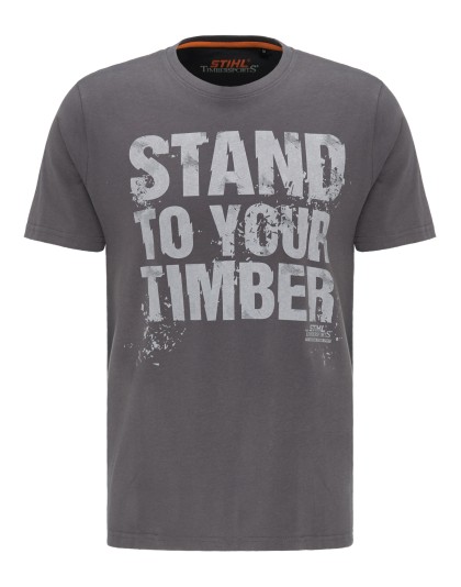 Tениска сива STIHL "STAND TO YOUR TIMBER"