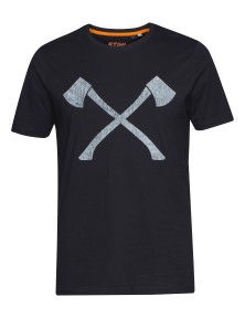 Тениска STIHL AXE черна