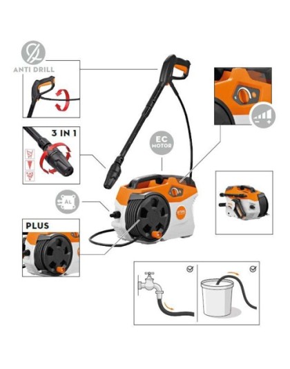 Акумулаторна водоструйка STIHL REA 60 PLUS