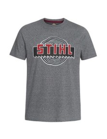 Тениска Heritage STIHL в сив меланж