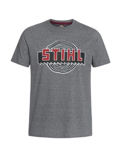 Тениска Heritage STIHL в сив меланж