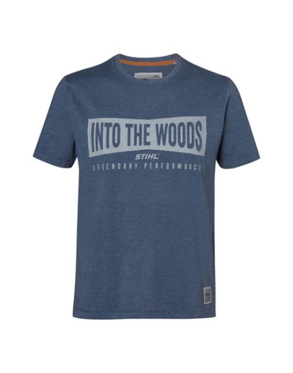 Мъжка тениска "WOOD" STIHL синя