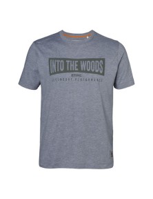 Мъжка тениска "WOOD" STIHL сива