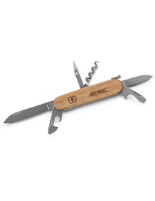 Швейцарско ножче с дървена дръжка STIHL