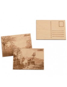 Комплект дървени пощенски картички STIHL